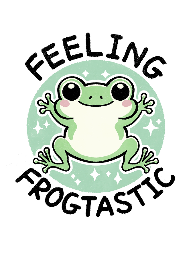 Feeling Fantastic Frog