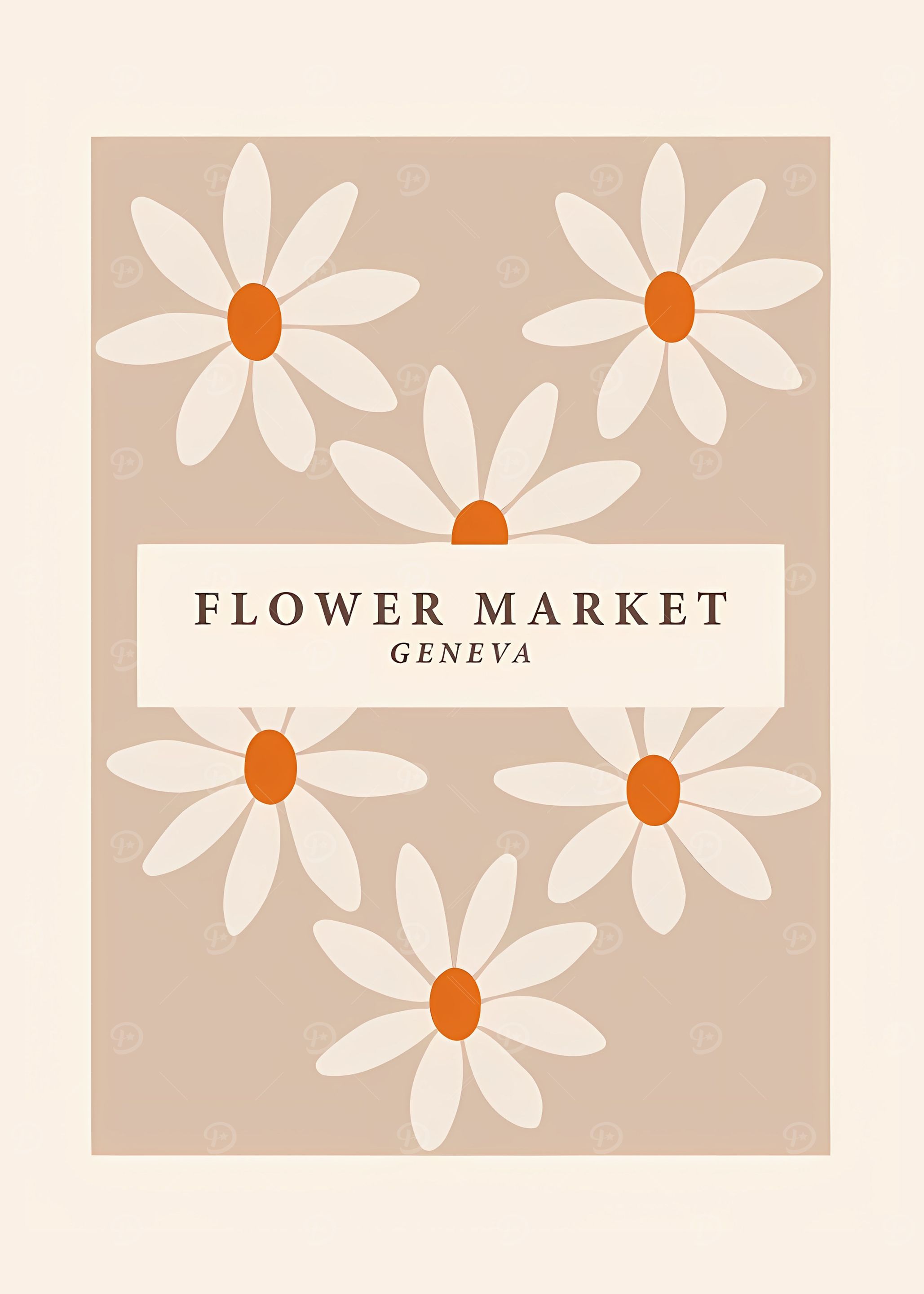 Flower market Geneva