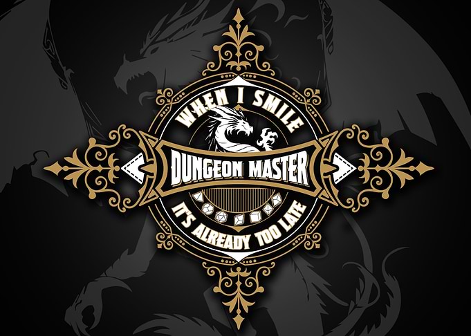 Dungeon Master when smile