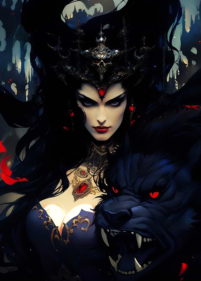 Dark Vampire Panther Ghoul