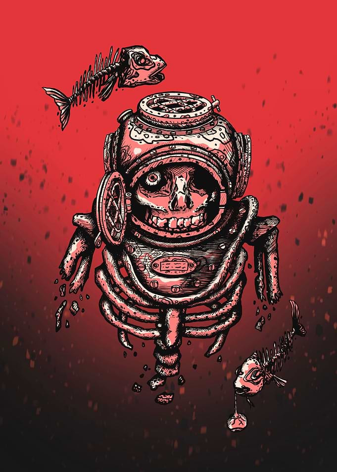 red dead diver