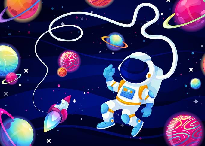 Astronaut in the Galaxy