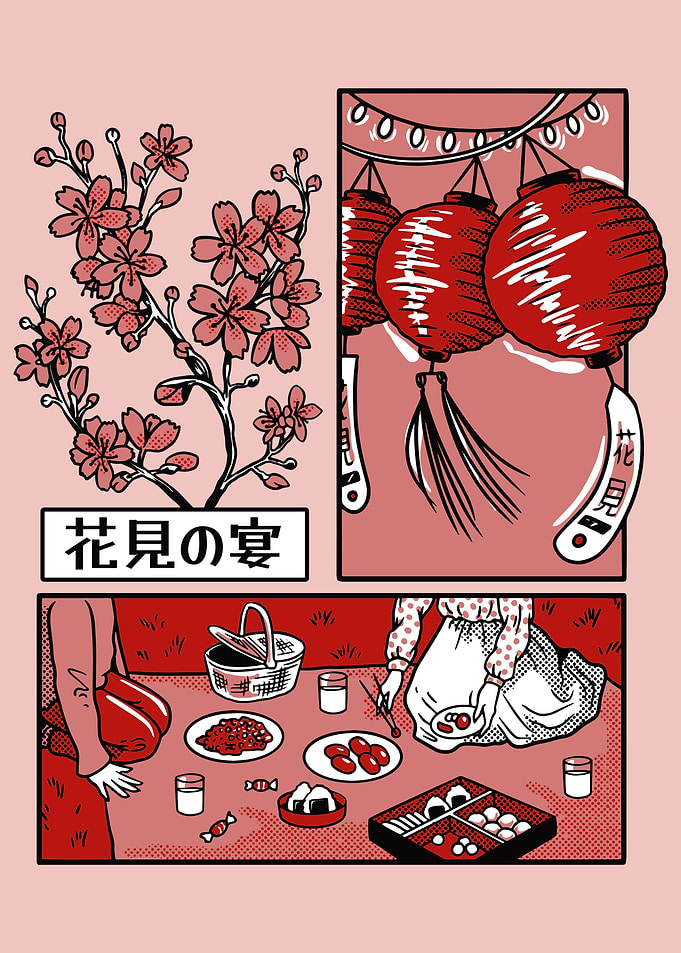 Cherry Blossom Picnic