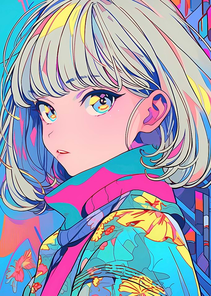 beautiful woman anime