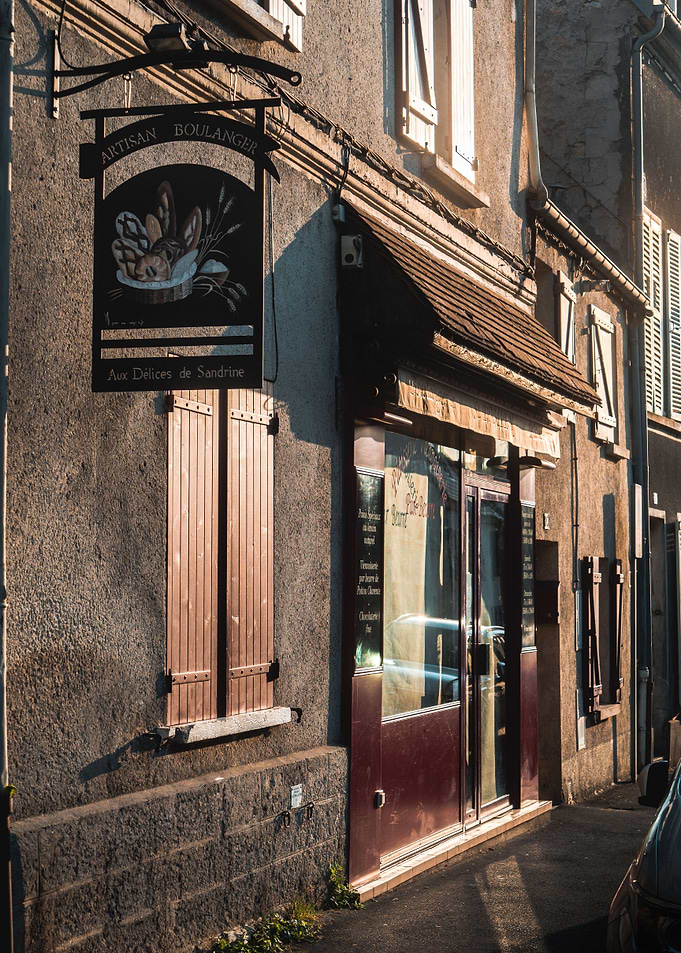 Typical French bakery