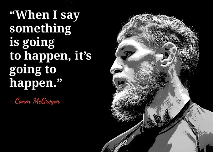 Conor mcgregor quotes