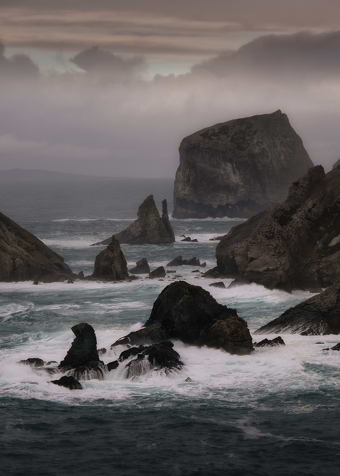 Among epic cliffs