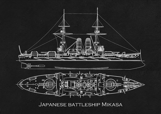 Japanese battleship Mikasa