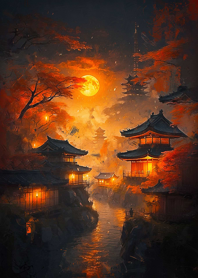 Peaceful Night City