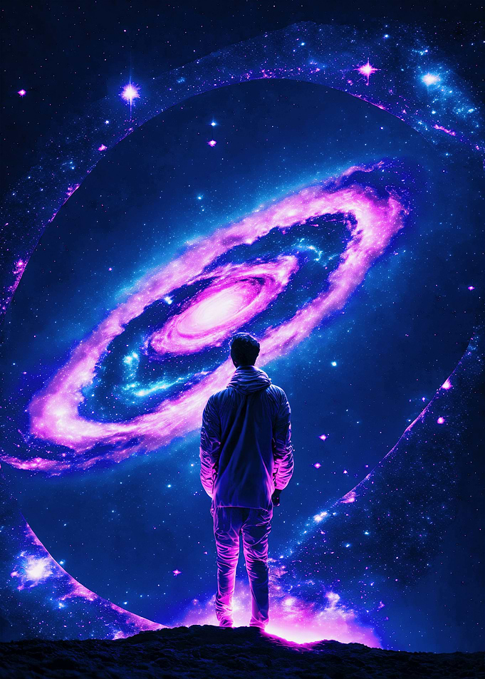 Astronaut Cyberpunk