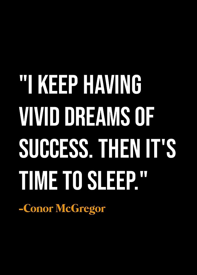 Conor McGregor quotes