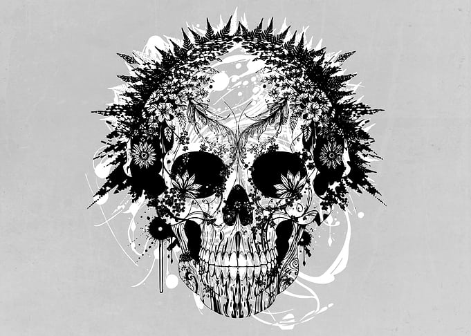 Psychedelic Skulls