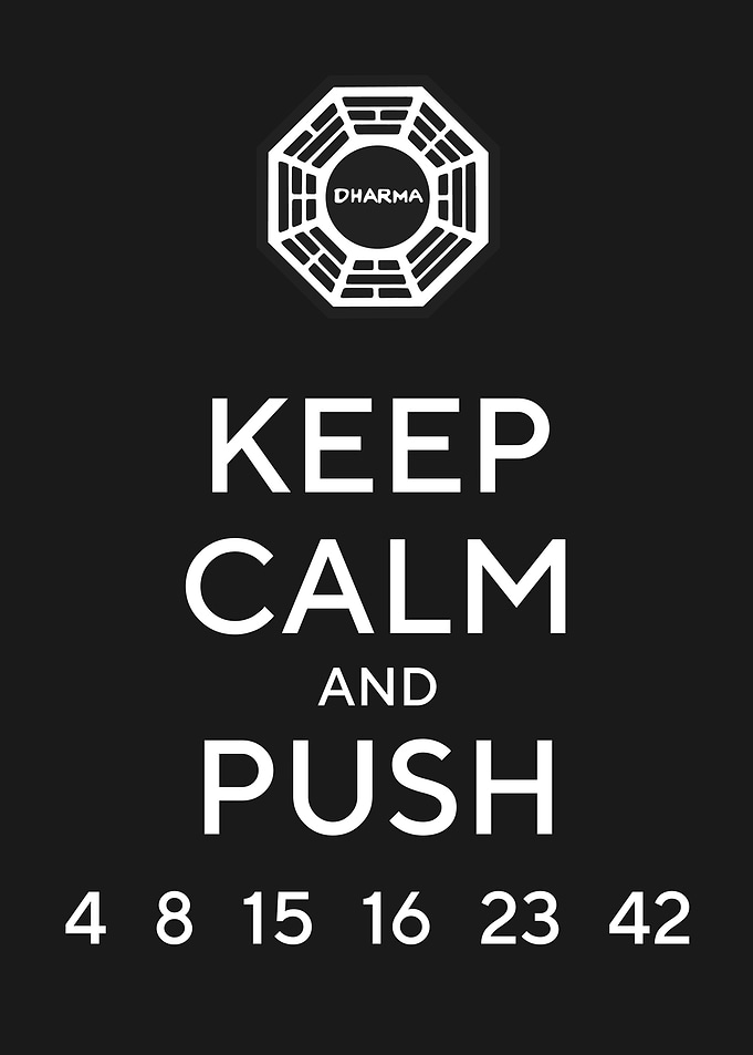Keep Calm Lost
