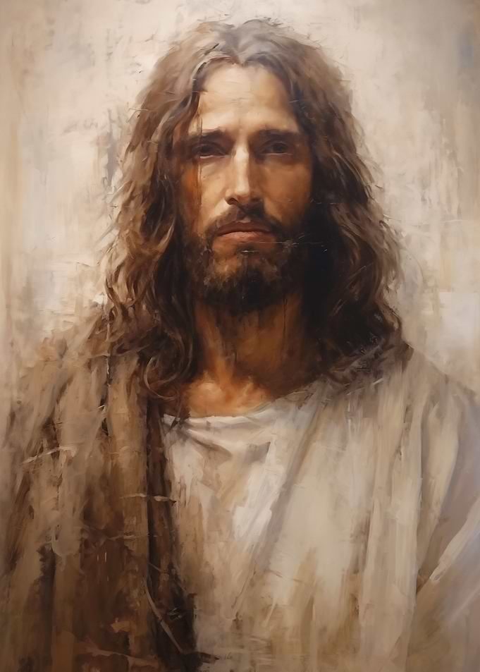 Old Painting Jesus Christ