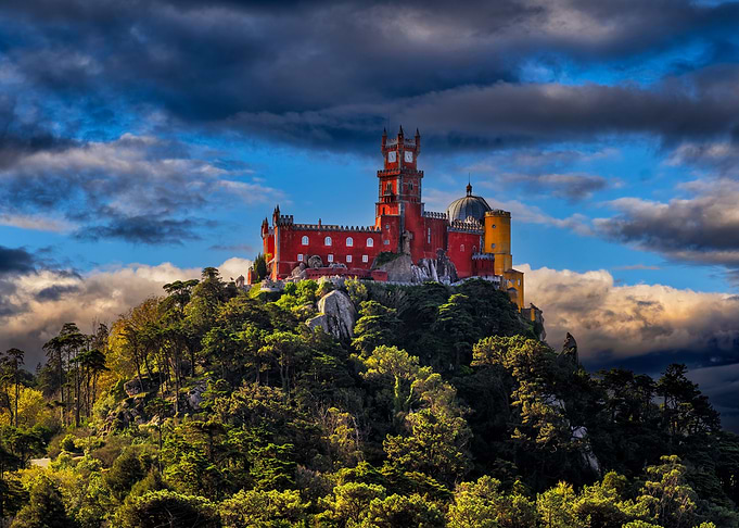 Pena Palace In Portugal