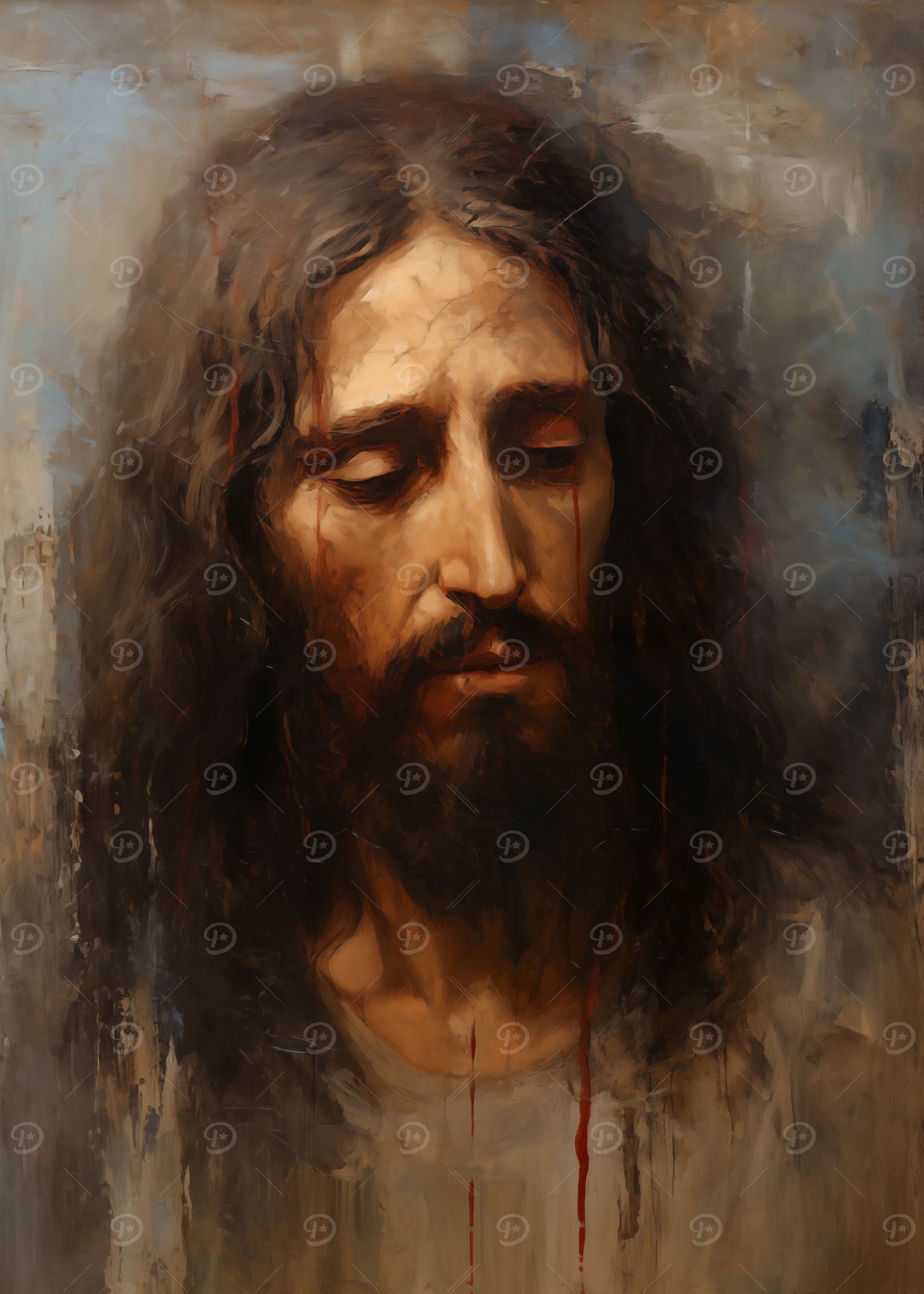 Old Painting Jesus Christ
