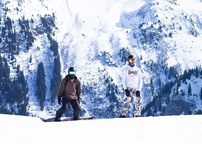 Snowboarders