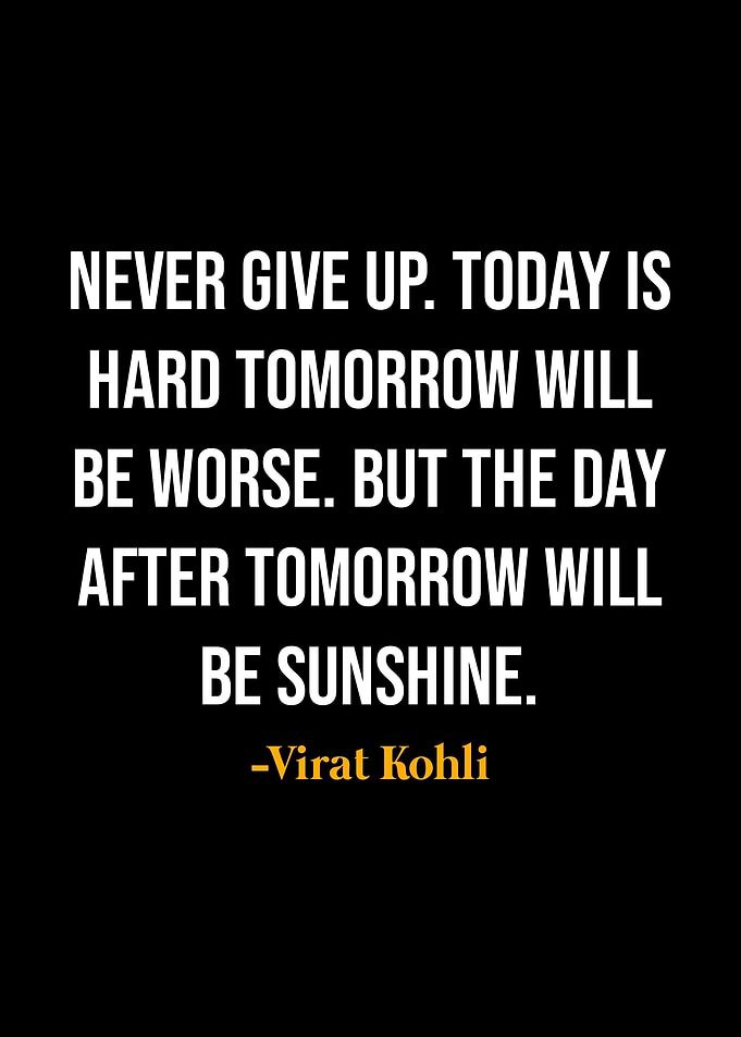 Virat Kohli Quotes