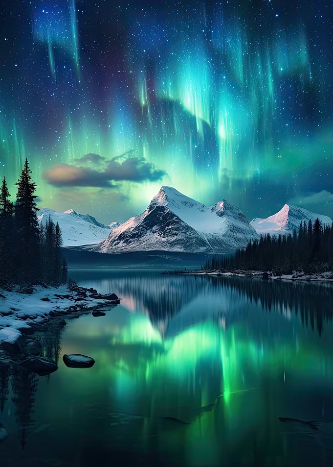 Northern Lights Mountains