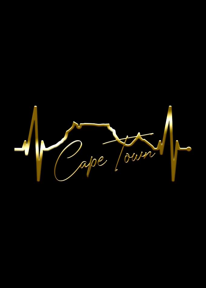 Cape Town Skyline Heart