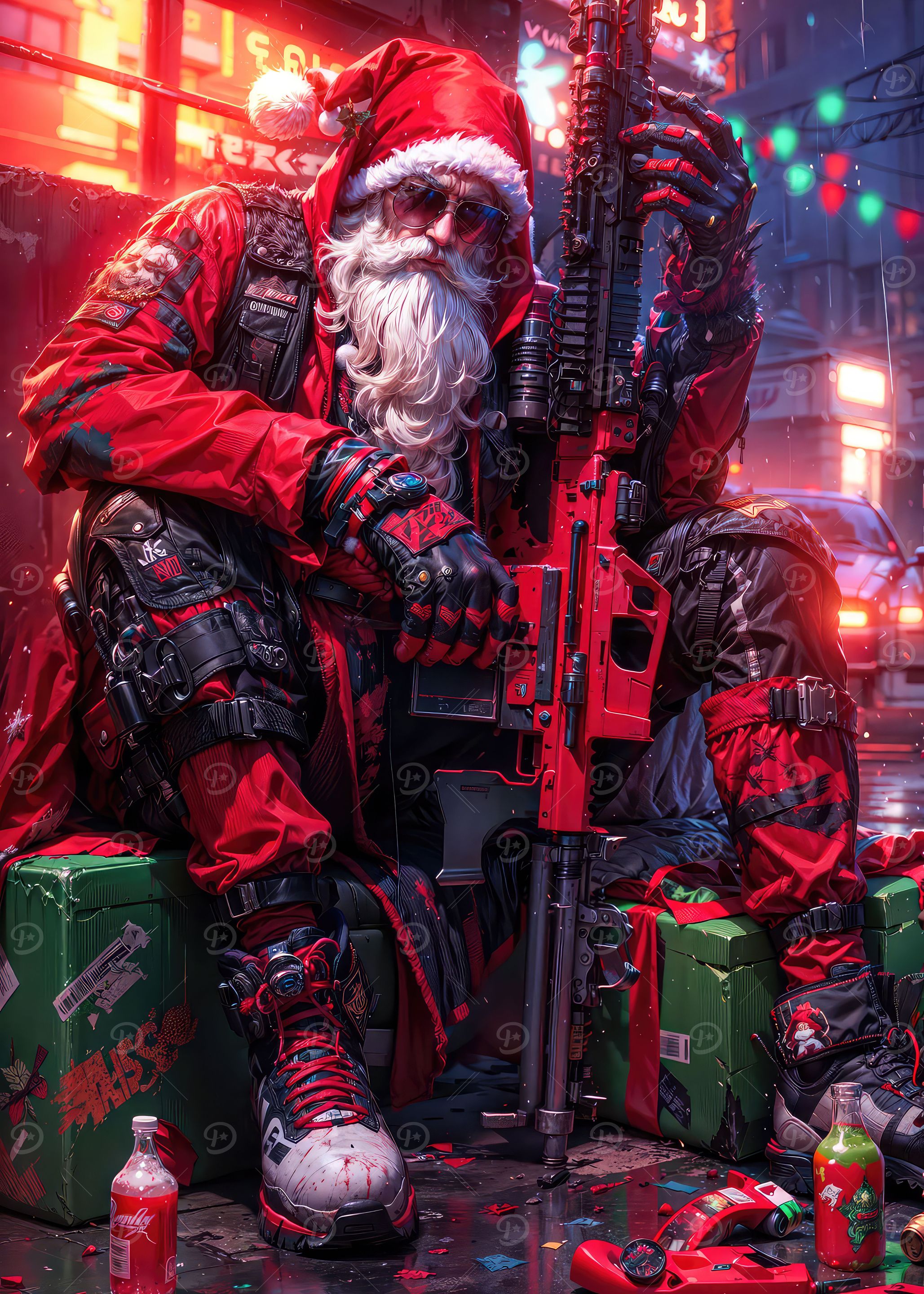 Cyberpunk Claus