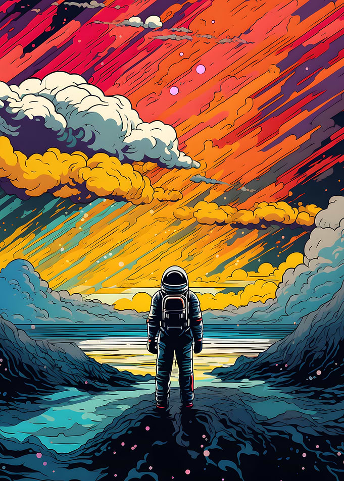 astronaut space