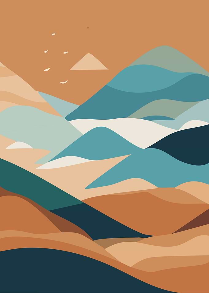 Boho Minimal Landscape