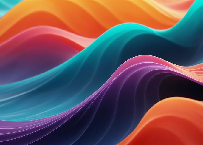 Colorful waves
