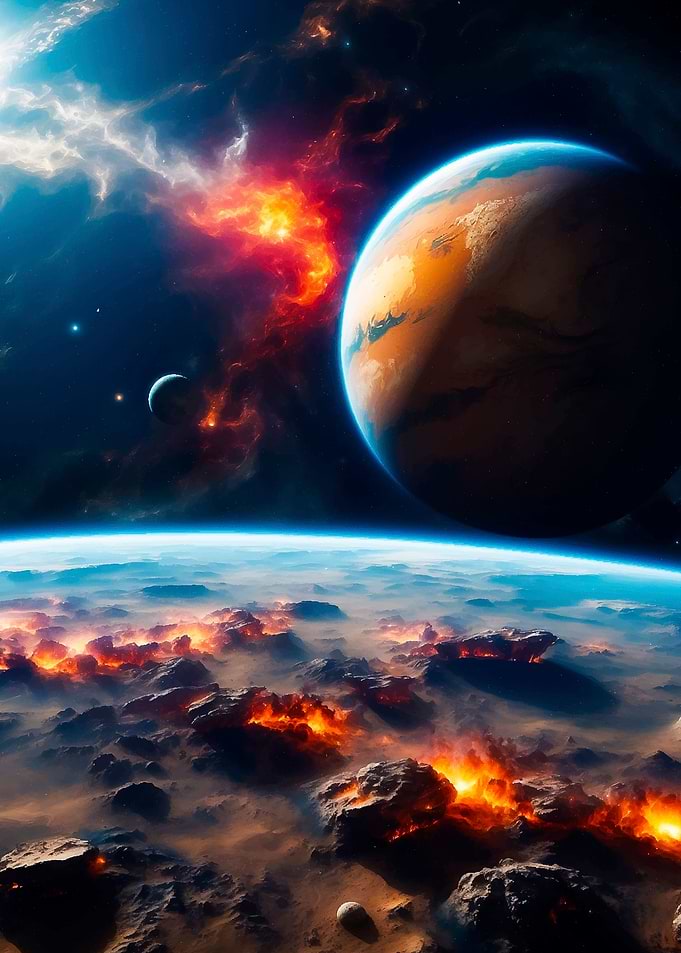 Neighboring Planet
