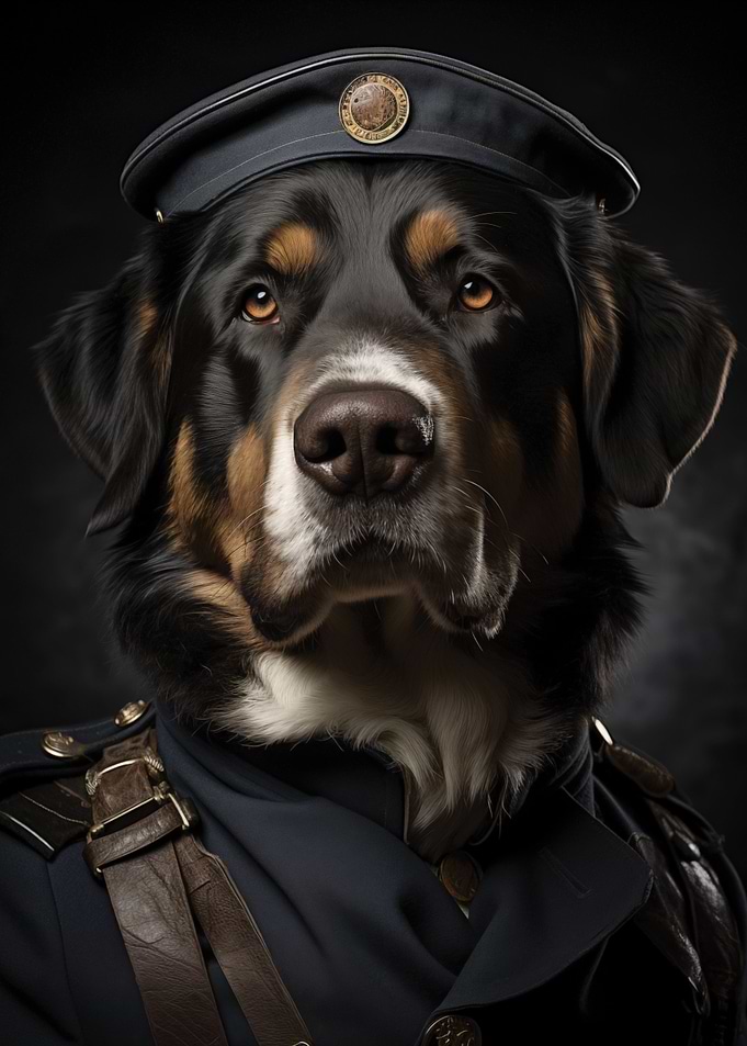 Animals Vintage Bernese
