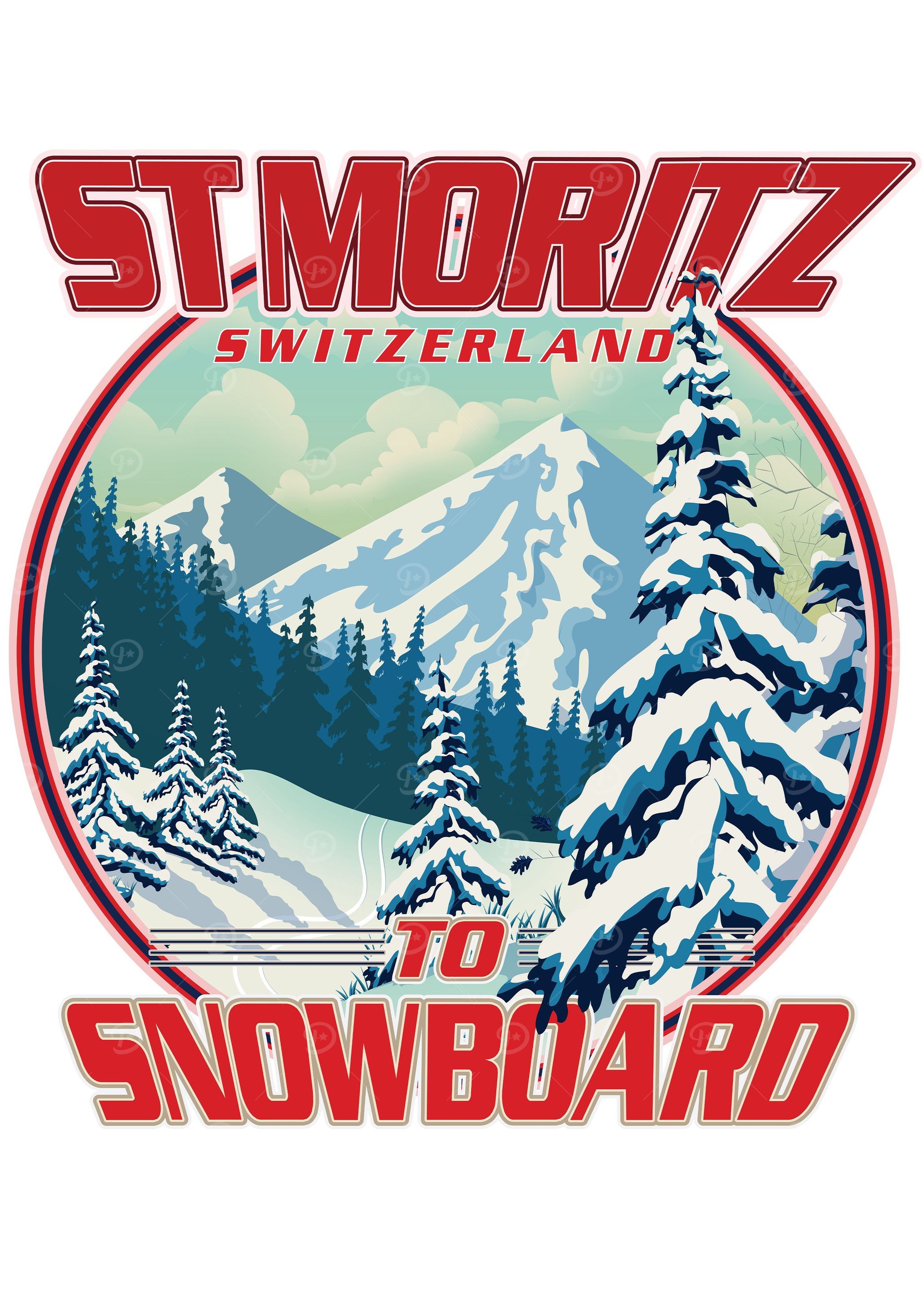 St Moritz Snowboarding