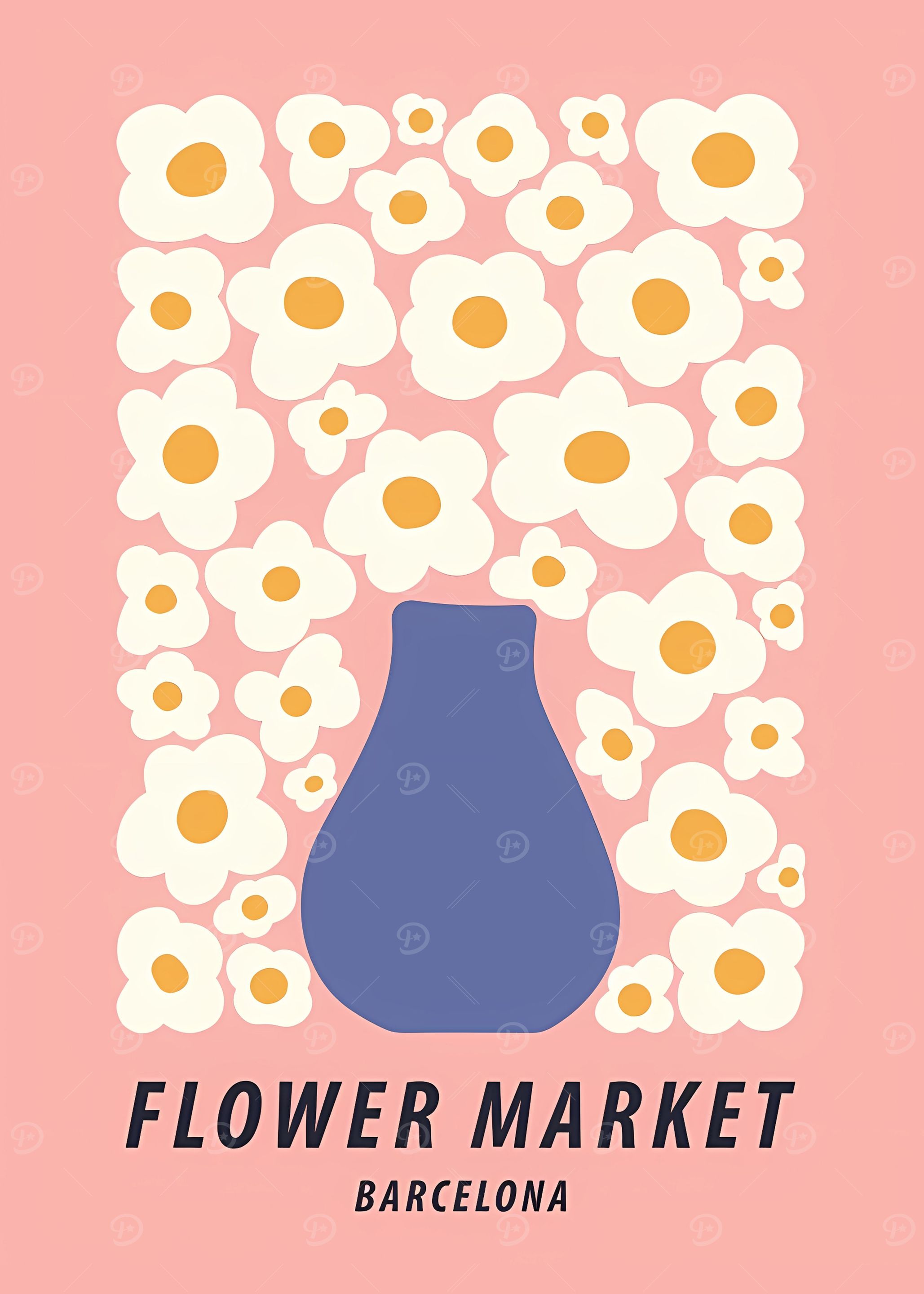 Flower market Barcelona