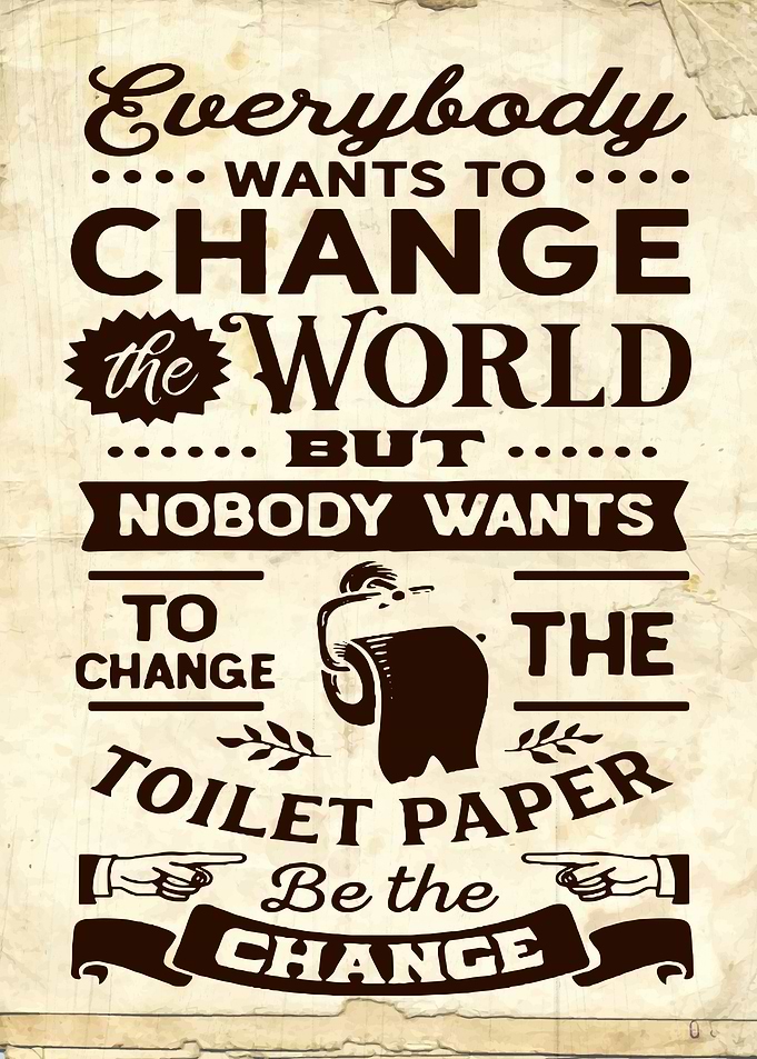 Funny Toilet Vintage
