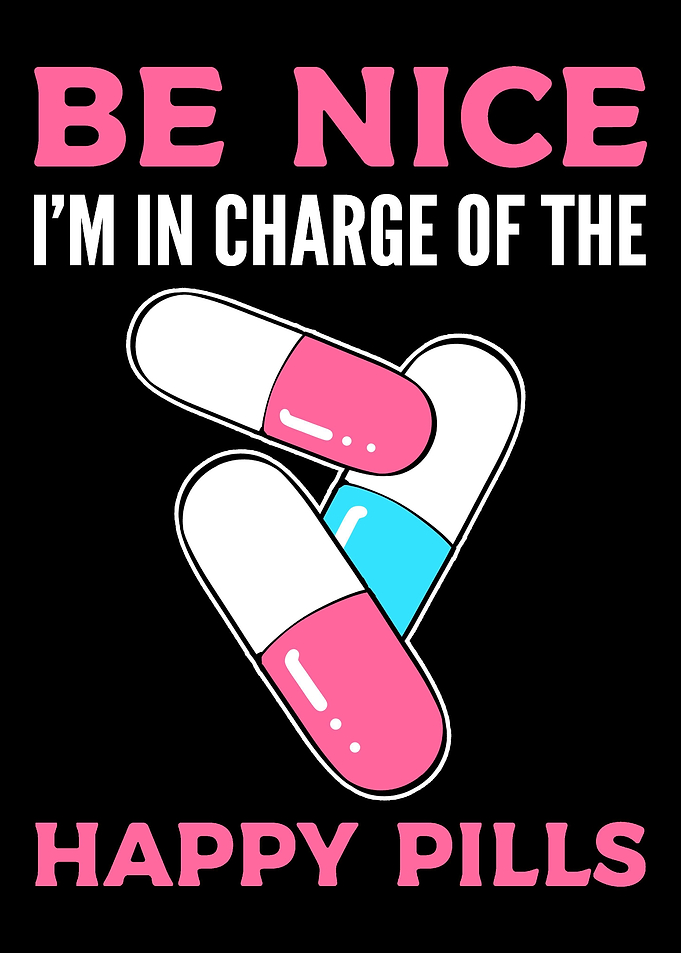 Happy Pills Microbiologist