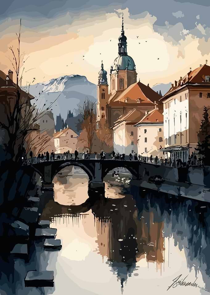 Ljubljana Slovenia City