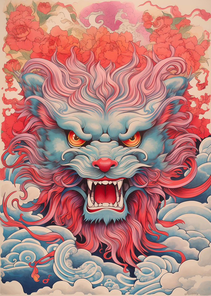 Ferocious Yokai Beast