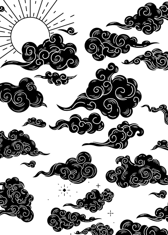 Clouds art