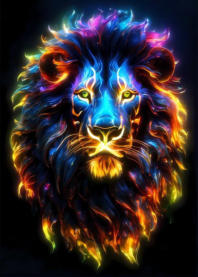 Translucent Lion