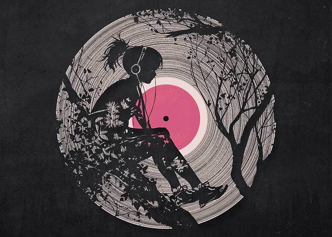 Music Girl and Silence