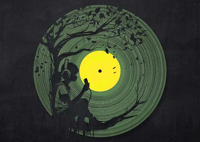 Music Girl and Silence