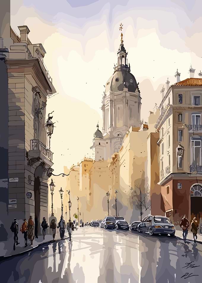 Madrid Spain Capital City