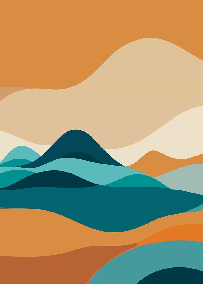 Boho Minimal Landscape