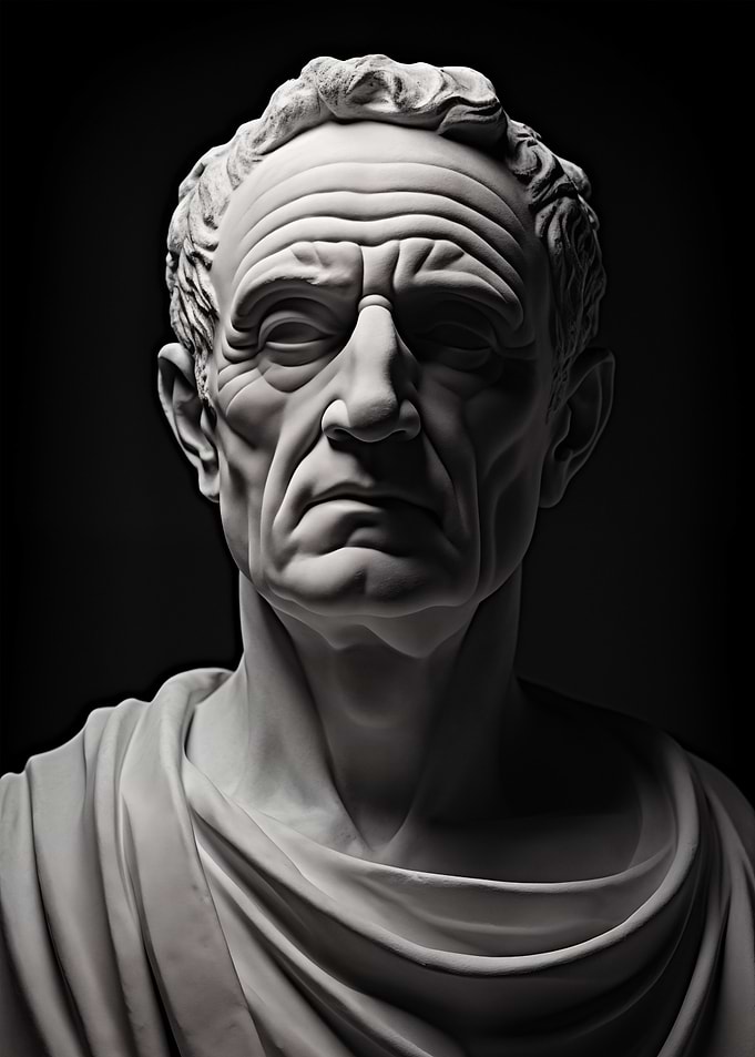 Julius Caesar Sculpture