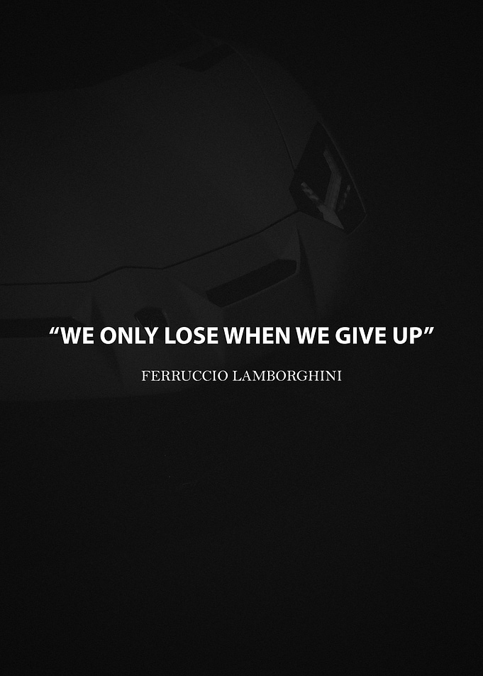 When We Give Up