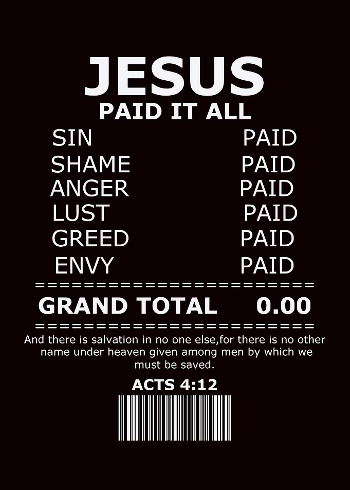 Jesus Paid it Christianity