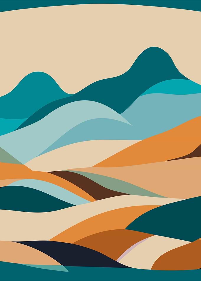 Boho Minimal Landscape