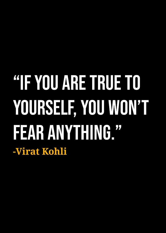 Virat Kohli Quotes