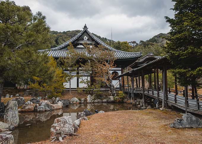 Temple in Kyoto Japan