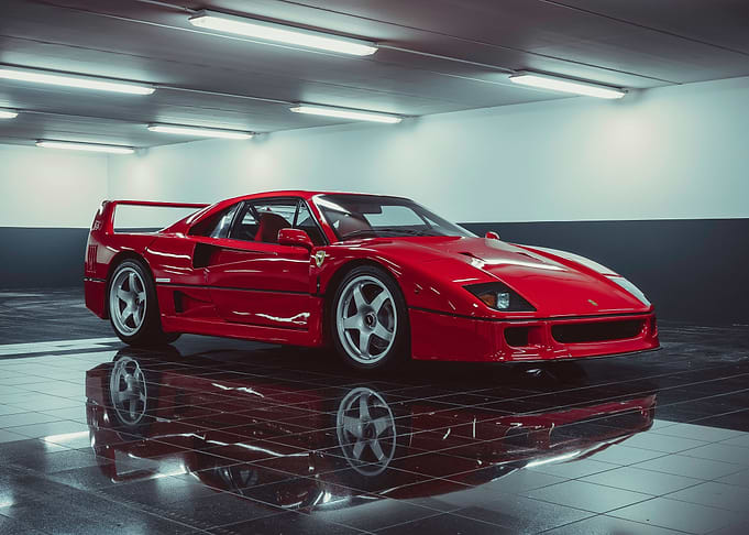 Ferrari F40 Art on Wheels