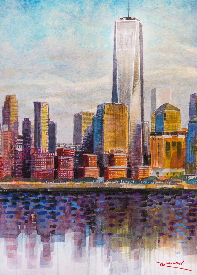 VIEW OF MANHATTAN
